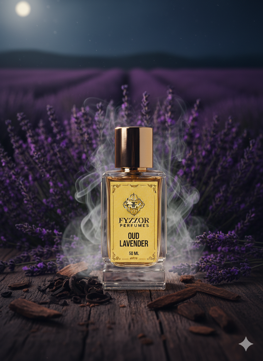 Oud Lavender 50 ml – Premium Long-Lasting Unisex Perfume | Fyzor Perfumes